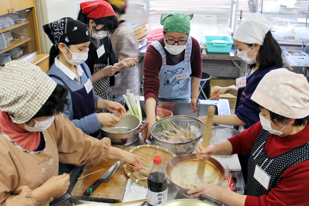 新座市と神川町の女性農業者が交流会／「ゾウキリンくらぶ」の学生も参加